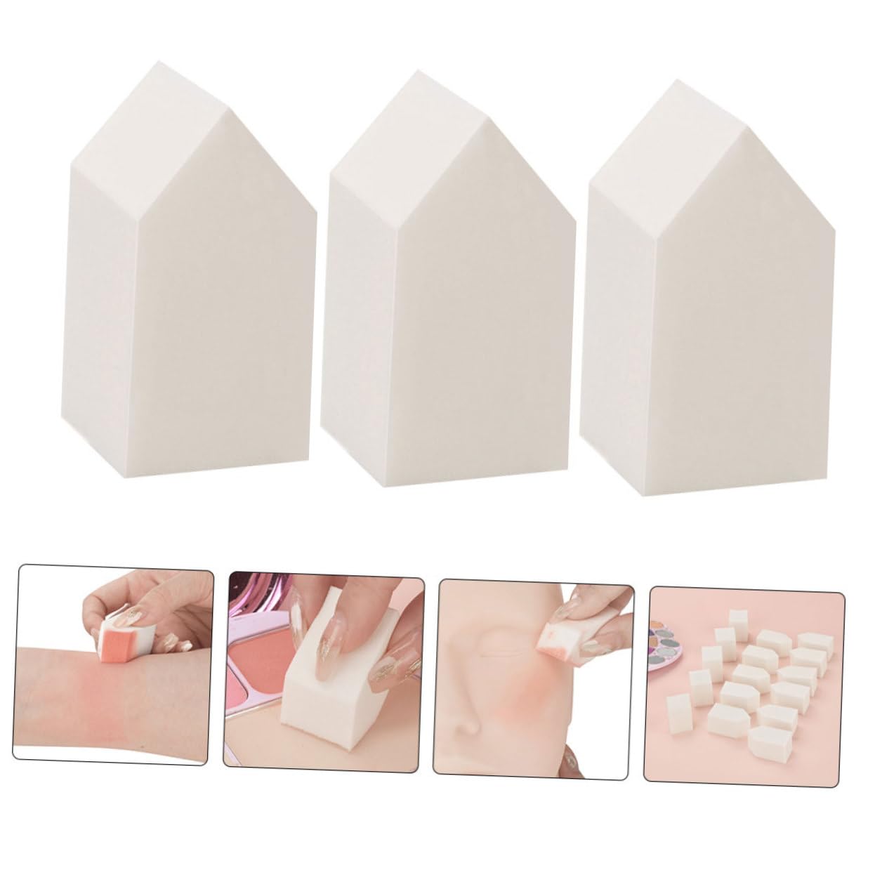 400 Esponjas Para Polvos, Esponjas Para Maquillaje, Esponjas Para Base De Maquillaje, Almohadillas Para Maquillaje, Almohadillas Para Base De Maquillaje