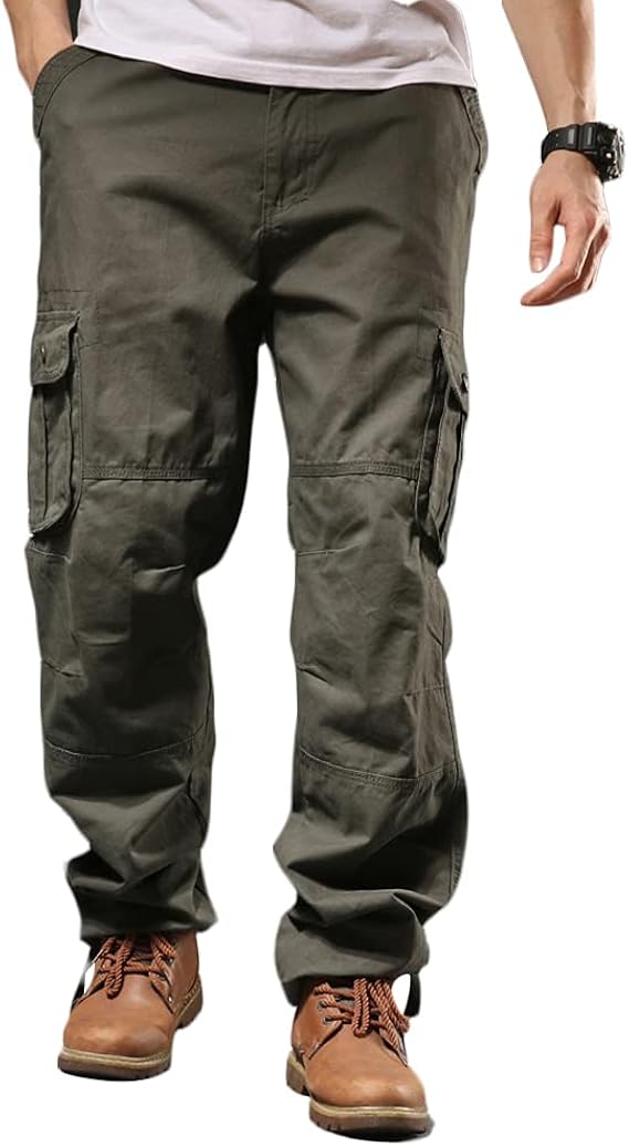 Amazon カーゴパンツ メンズ 作業ズボン ロング丈 ビックシルエット ルーズ 大きいサイズ 男性 ミリタリー デニム スケートボード ストレート かっこいい おしゃれ Lzq215 ジーンズ 通販