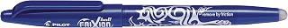 Pilot Frixion Erasable Rollerball 0.7mm Tip, Blue, 12pcs (Pack of 1) Price In India