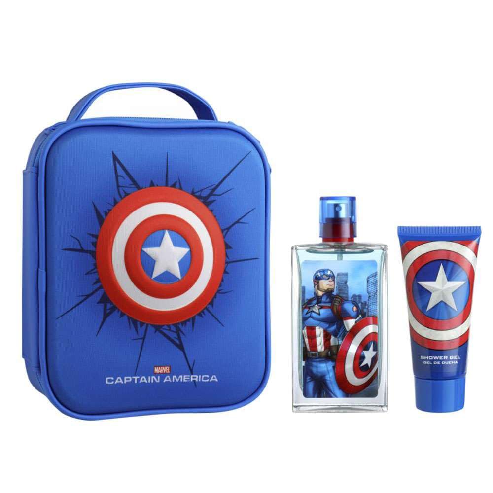 Marvel Captain America coffret cadeau parfum enfant eau de toilette 100ml gel douche