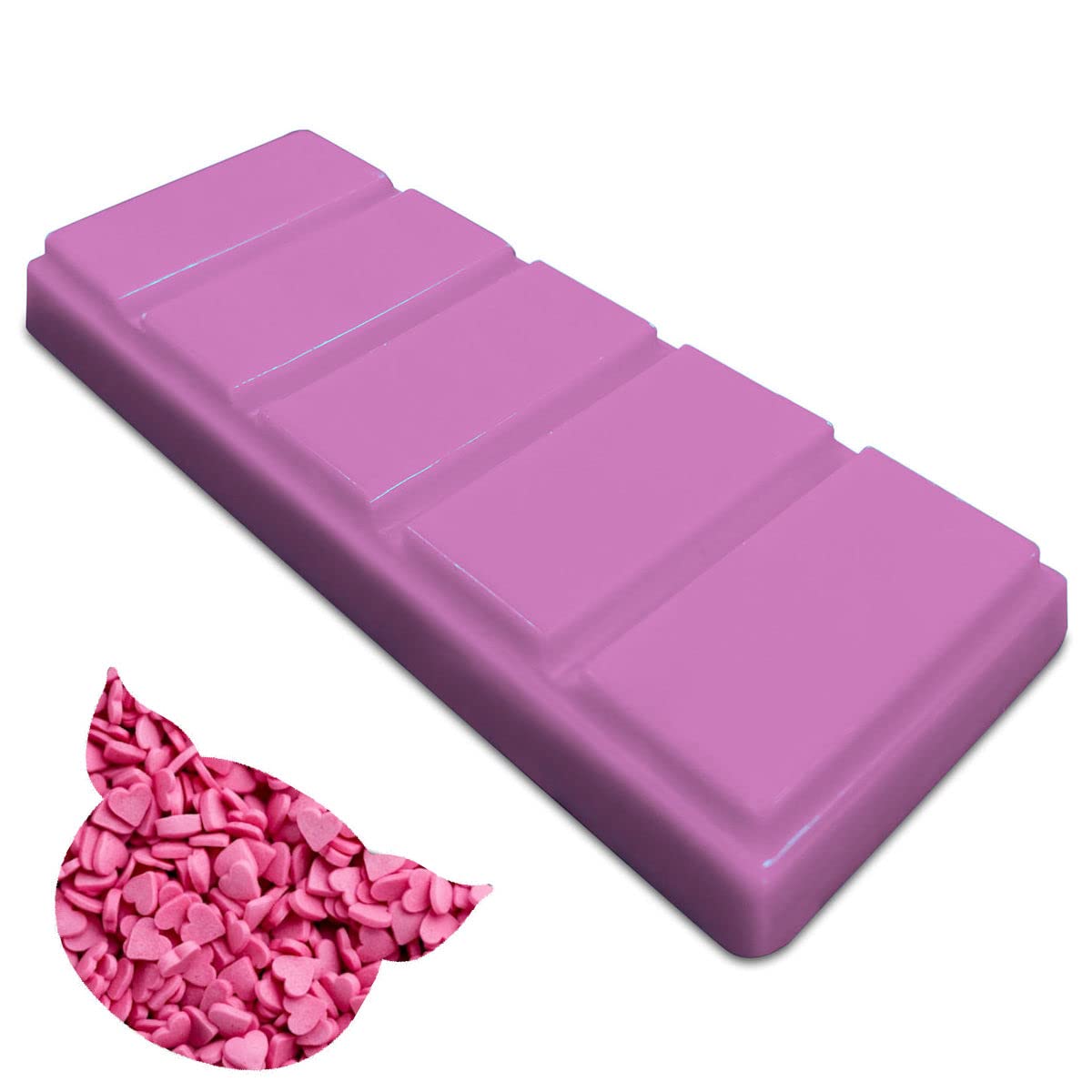 Medium Wax MELT BAR - Snap Tart Handcrafted Soy Wax Vegan Long Lasting Highly Scented Handmade Wax Melts (Bon Bon)