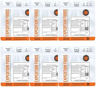 Expedition Foods Very Berry Muesli | Freeze-Dried Camping & Hiking Foods | 6-Meal Pack | 450kcal Multipack