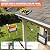 Solar Bug Zapper Outdoor Waterproof, Rechargeable Mosquito Zapper with Solar Panel Sensor, Auto ON/Off, 10ft Extension Cord & Solar Powered Bug Zapper, Cordless Insect Zap for Patio Yard Garden
