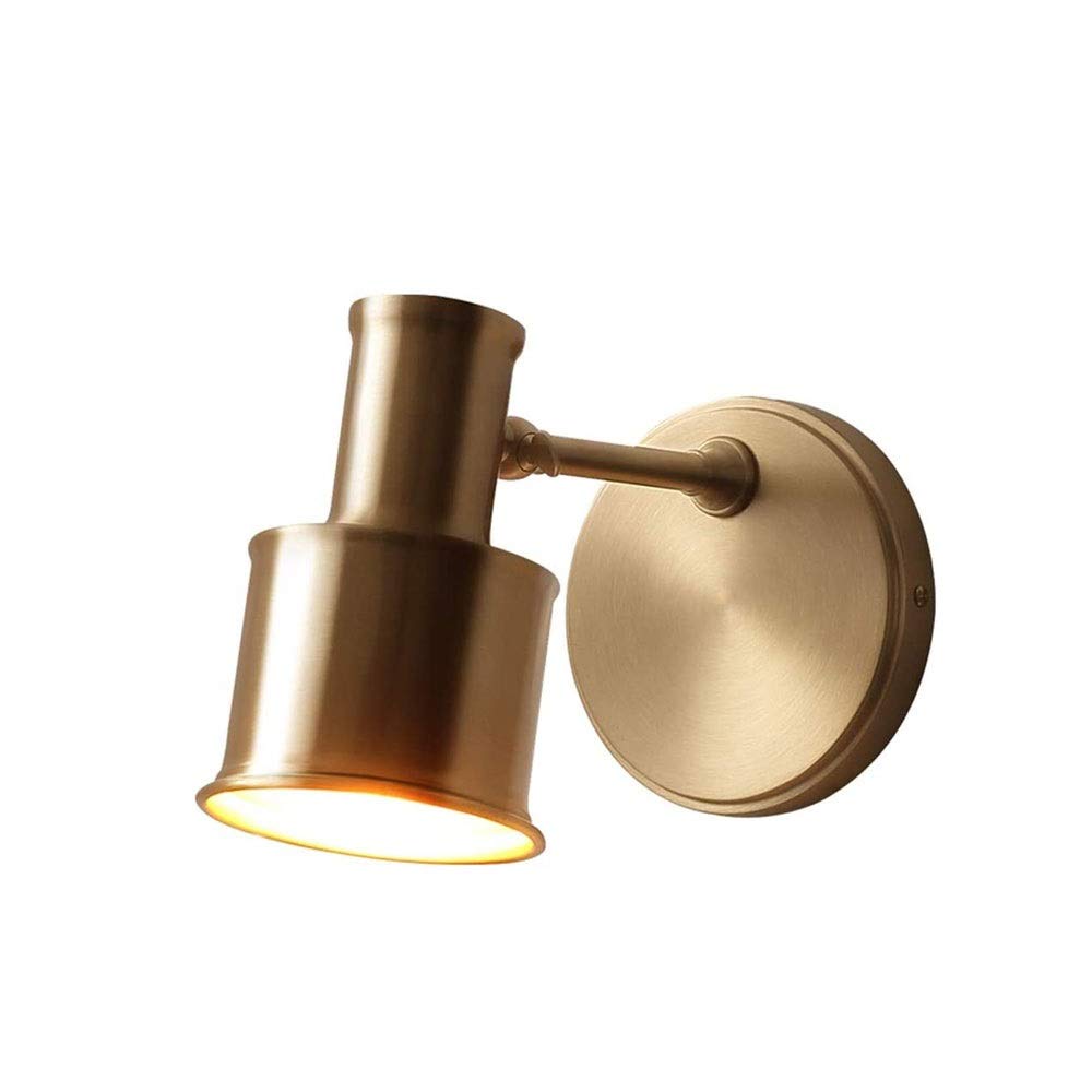 Applique murale nordique orientable en cuivre durable