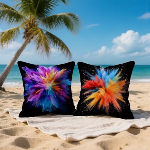 Coussin canapé 60x60 noir lavable contre la décoloration