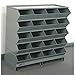 Stackbin - 3-320SSPB - Sectional Stacking Bin Unit: 37 in x 3 1/8 in x 37 1/8 in, Pallet, 20 Compartments