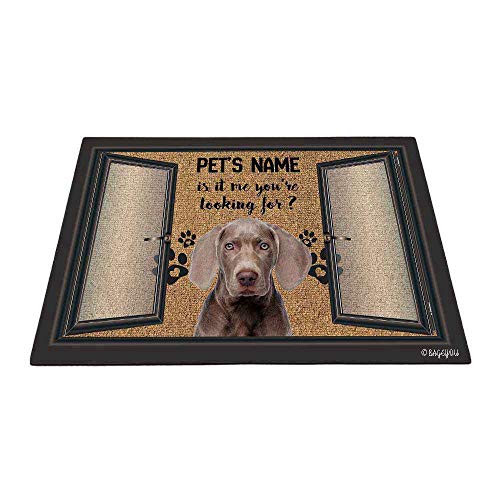 weimaraner doormat