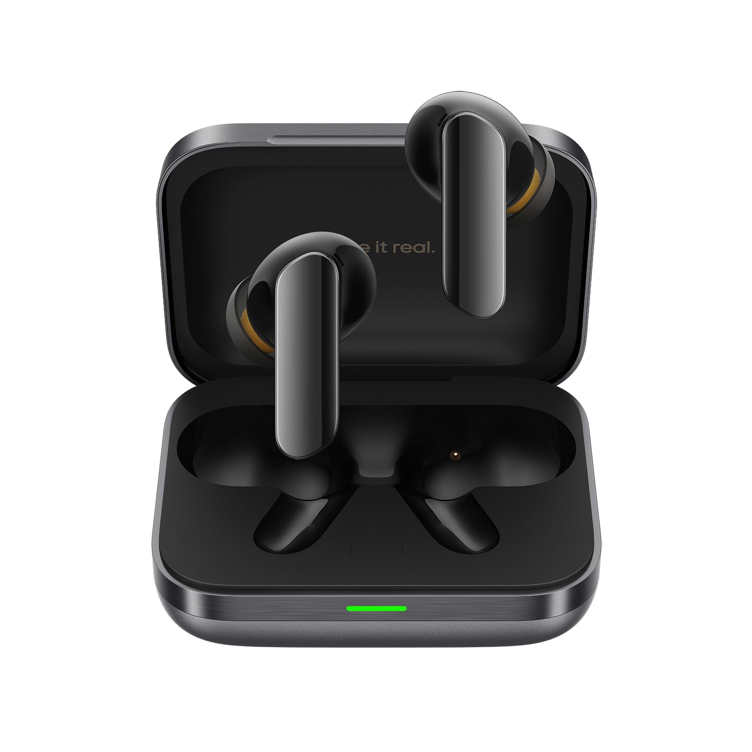 realme Buds Air 7 Pro Cuffie wireless, Cancellazione del rumore in tempo reale fino a 53 dB, Traduzione istantanea AI, Design in alluminio aeronautico, grigio