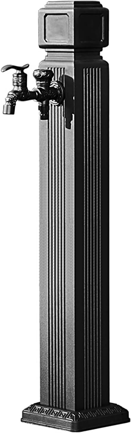 Outdoor Faucet Vertical, Antifreeze Garden Water Column, freestanding, Hose Stand with, Water Hydrant，Weatherproof, Yard Hydrant WaterFeature Fountain, Outdoor Water Faucet(110cm/43in)