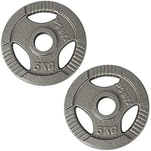 POWRX Discos olímpicos 30 kg/50 kg – Set a Elegir: 2x10kg + 2x5kg | 4x5kg + 4×2,5kg | 2x10kg + 4x5kg + 4×2,5kg – Diámetro Agujero Ø 50 mm