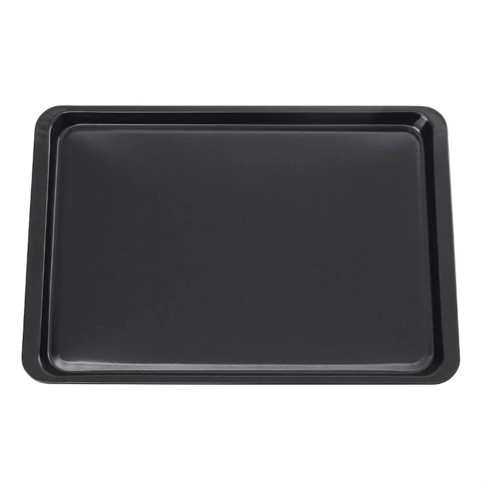 Backblech Rechteckiges Backblech aus Kohlenstoffstahl, antihaftbeschichtet, for Brot, Kuchen, Backblech, Ofen, Schwarz, Backblech, DIY-Backformen for die Küche, 35,6 cm