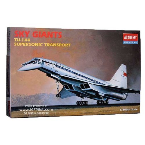 Modèle réduit TU-144 Supersonic Transport pour bureau - 2