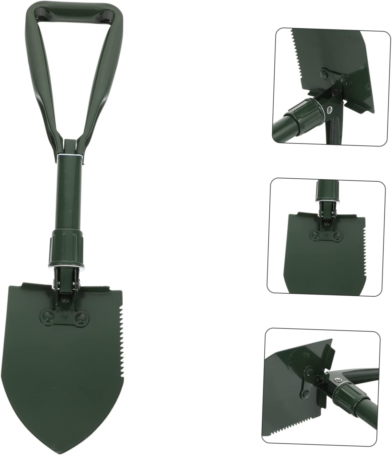 Outdoor Folding Shovel Durable Stainless Steel Garden Tool for Snow Removal Camping and Emergency Situations Compact Design for Easy Storage Vehicles
