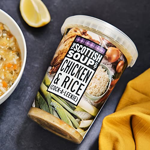The Scottish Soup Company - Chicken & Rice Chilled Soup - 4Kg Catering Tub