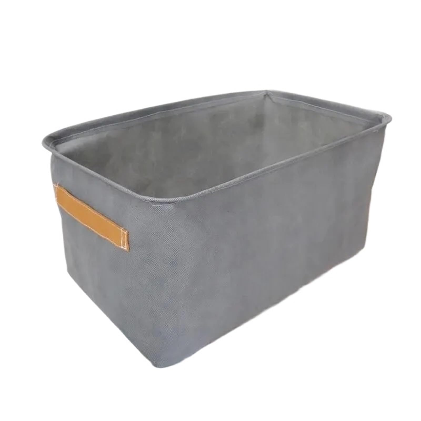 CGUOHU 8pcs Foldable Clothes And Miscellaneous Items Storage Box With Steel Frame Wardrobe Organization And For Wardrobe Storage(Grey,48x28x25cm)