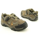 Hi-Tec Nevada Ez Hiking (Toddler/Little Kid/Big Kid),Smokey Brown/Mandarin,1 M US Little Kid