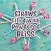 Wonka Pixy Stix Powder Candy-filled Straws, Sweet and tart candy, Springtime Easter Candy, 0.42 oz (85 Count) (Pack of 2)