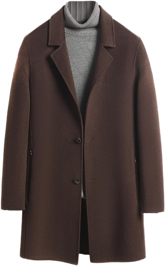 希少カラー✨ムッシュニコル ツイード生地ダブルチェスターコート ベルト 希少カラー✨ムッシュニコル ツイード生地ダブルチェスターコート