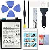 MAXSHARKS for Galaxy A04 / A04e Battery Replacement Kit, High-Capacity Li-ion Battery for WT-S-W1, with Toolkit & Manual