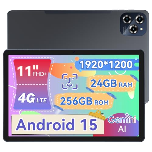 Tabwee W90 Android 15　タブレット　11インチ　24GB TABWEE W90 11'' Tablet Android 15, 24(8+16)GB RAM 256GB ROM