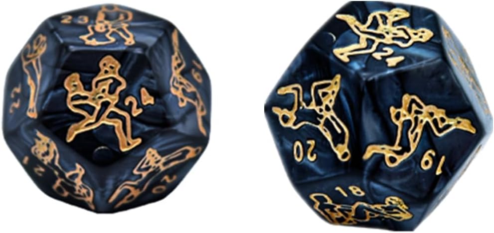 9Pcs Sex Dice for Adult Sex Games, Sex Dice Game, Adult Dice Games for Couples, Bedroom Games for Couples Naughty,Make The Perfect Couples Toys