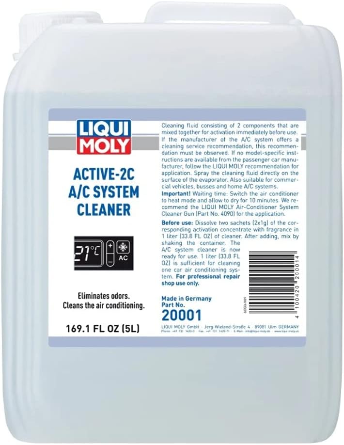 Liqui Moly Limpiador de sistema de AC Active-2C  5 litros  SKU 20001
