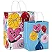 Hallmark Gift Bags Assortment, Floral, Stripes, Polka Dots, Solids (Pack of 8: 4 Large 13