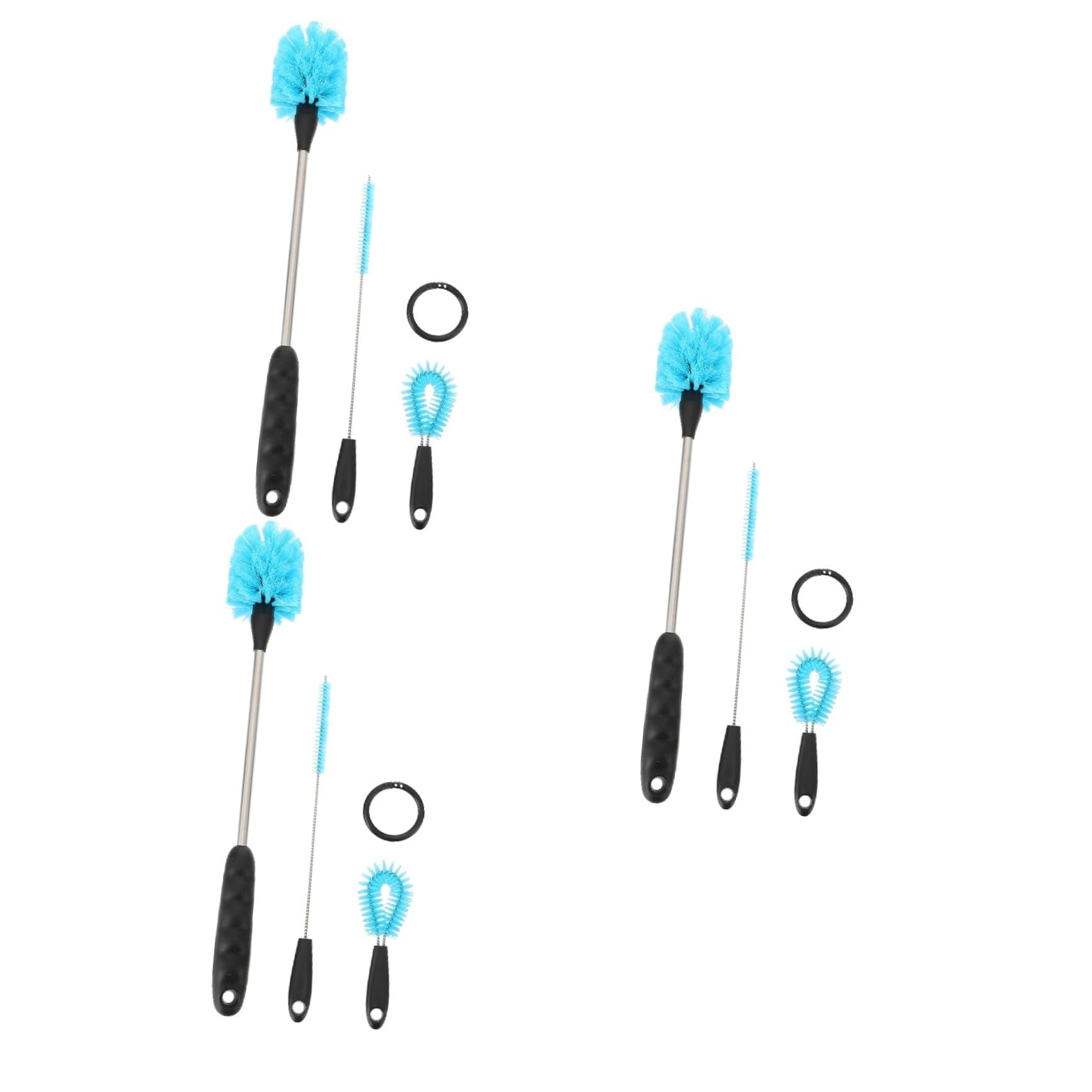 Brosse de nettoyage tubes et tuyau de bi&egrave;re Healvian | Nettoyer d&eacute;p&ocirc;t pot nylon bleu