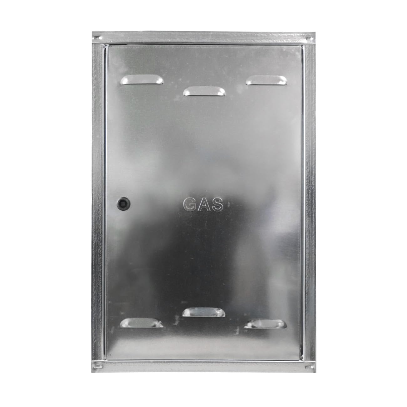 Porte pour compteur de gaz anti-vandalisme avec clé carrée de sécurité