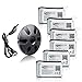 Keenstone 6Pcs 720mAh 20C battery with 6-Port Upgrade Black Charger for Syma X5 X5C X5A X5SW X5C X5C-1 & Cheerson CX-30W Quadcopters, Overcharge protection and Faster Charging Speed