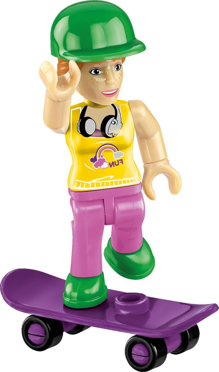 COBI Action Town Volkswagen T2A Camper Building Set, 272 Pieces