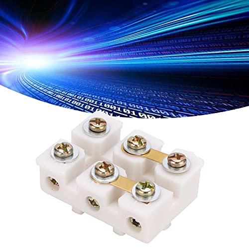 Terminal Block, Compressor Single Phase Motor Terminal Terminal Block Strip Flame Retardant Plastic Barrier, Vehicle Amplifier Power Cable Terminals