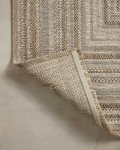 Image of Loloi Dawn Natural 6'-4 inch x 9'-2 inch Area Rug
