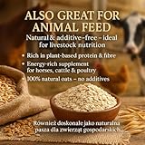 GiDeli Haferflocken 5 kg - natürliche zart Futterhaferflocken - ohne Zusätze & neutral im Geschmack - für Porridge, Müsli & Backen - auch Geeignet als Tierfutter
