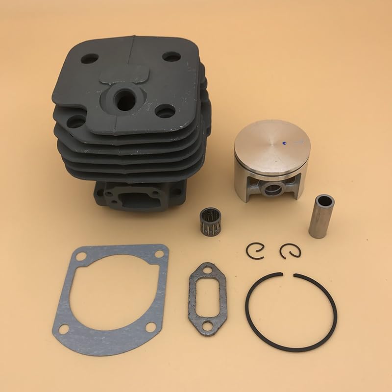 Części ogrodowe 48mm 50mm 52MM zestaw tłoków cylindrów dla HUSQVARNA 61 268 272 272K 272XP benzynowy silnik piły łańcuchowej części silnika 503758172 Бензопила Części ogrodowe (Color : HUS268 50MM)