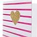 Hallmark Signature Birthday Card for Her (Heart and Stripes)