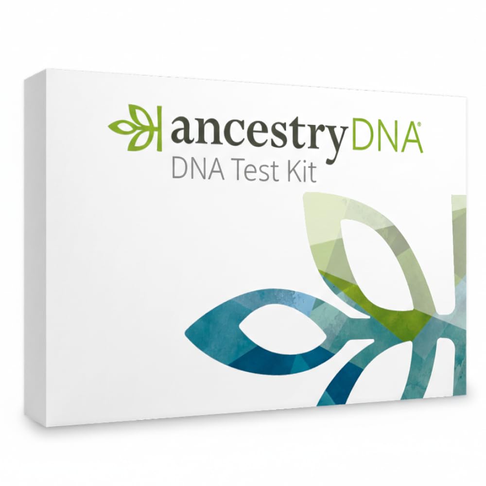 AncestryDNA Genetic Test Kit Personalized Genetic Results DNA Ethnicity Test Origins Ethnicities Complete DNA Test