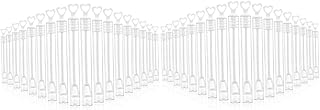 Toyvian Empty Bubble Wand Bottle Empty Bubble Wands 36 Pcs Heart Bubble Water Empty Bottle Wands for Kids Mini Plastic Containers Kidcraft Playset Refillable Bubble Wand