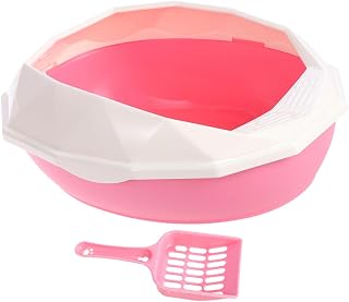 NOLITOY 1 Conjunto De Caixa De Areia Para Gatos Banheiro De Gato De Grande Capacidade Banheiro De Gato Tipo Aberto Gatinho Banheiro Limpo Kit Inicial De Gatinho Pacote Banheiro Doméstico