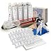 20' Fast Set Concrete Foundation Crack Leak Repair Kit, Stop Leaks in Basement Walls