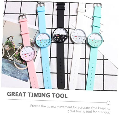 Hemobllo Relógios De Quartzo Relogio Digital Pulseiras Meninas Assistem Meninas Casuais Assistem Rel