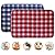 XMPEKO 2PCS Guinea Pig Fleece Cage Liner -35.4 * 23.4 IN, Washed & Reused Guinea Pig Pee Pads Bedding with Cleaning Tool, Absorbent Rabbit Cage Liner for Small Animal Hamsters