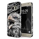 BURGA Phone Case Compatible with Samsung Galaxy S7 - Bird of JOVE Savage Wild Eagle Cute Case for...