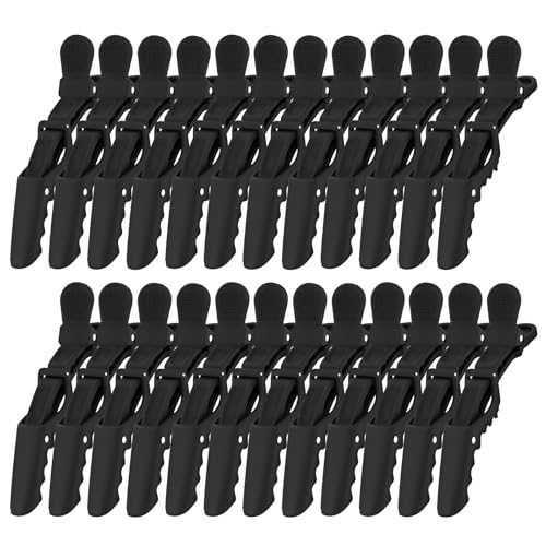 Pack de 24 Pinzas para Pelo Tipo Cocodrilo