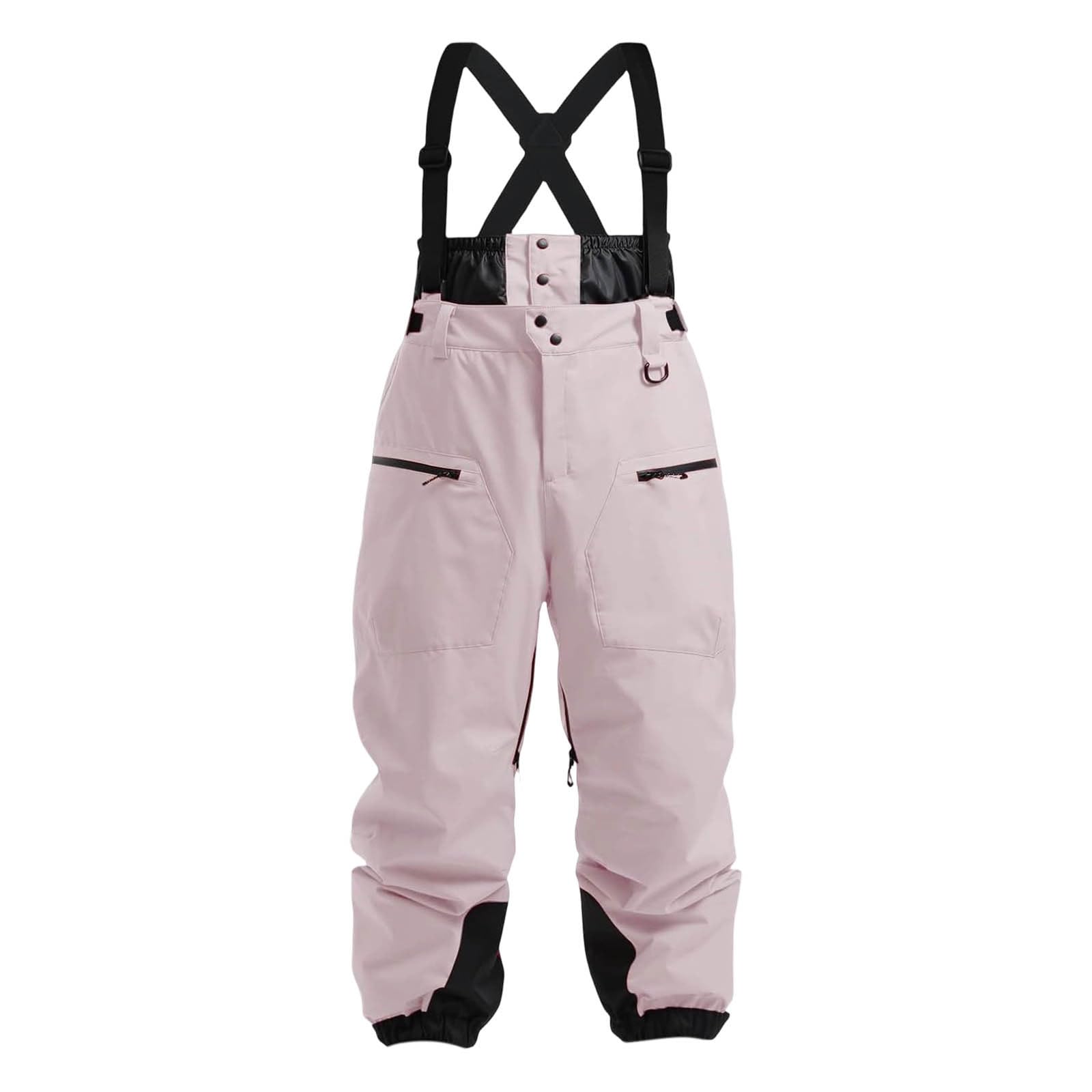 RLEHJN Salopette De Snowboard Femme Combinaison Réglable Pour Le Ski Pantalon De Ski Femme Imperméable Coupe-Vent Une Pièce Pantalon À Bretelles Isolées Thermiques Salopette De Neige D'extérieur