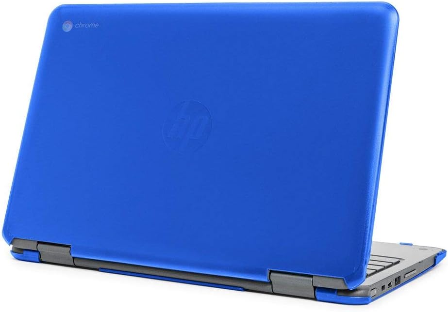 mCover Case Compatible for 2020～2022 11.6" HP Chromebook X360 11 G3 EE / G4 EE Laptops Only (NOT Fitting Any Other HP Models) - Blue