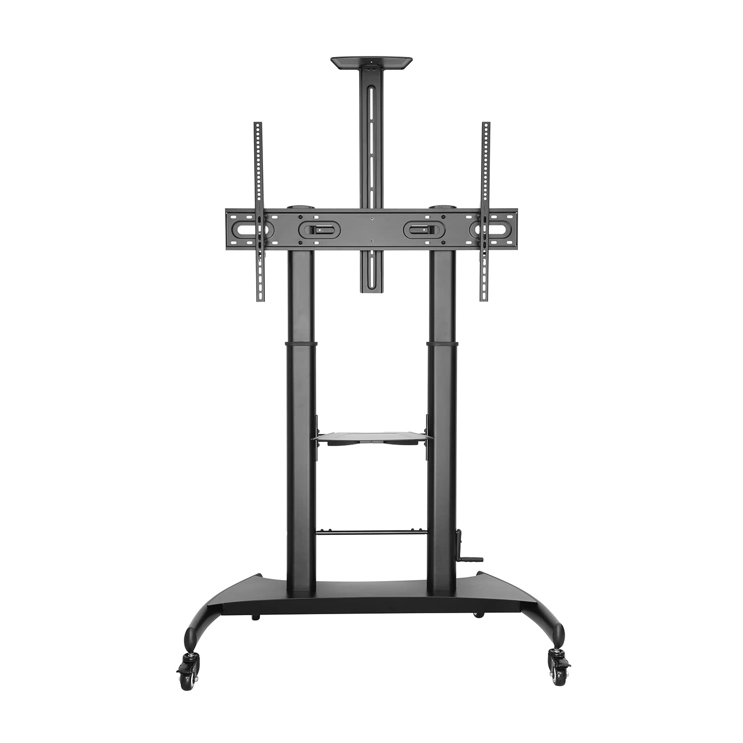 Soporte de Suelo Inclinable con Ruedas y Manivela Aisens FT100TE-123 para TV 60-100"/ hasta 100kg