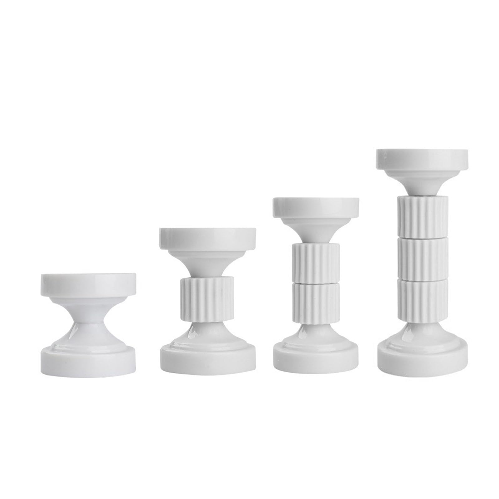 4Pcs Headboard Stoppers Telescopic Adjustable Furniture Fixators Bedside Stabilizer Hardware Adjustable Threaded Bed Frame Anti-Shake Tool