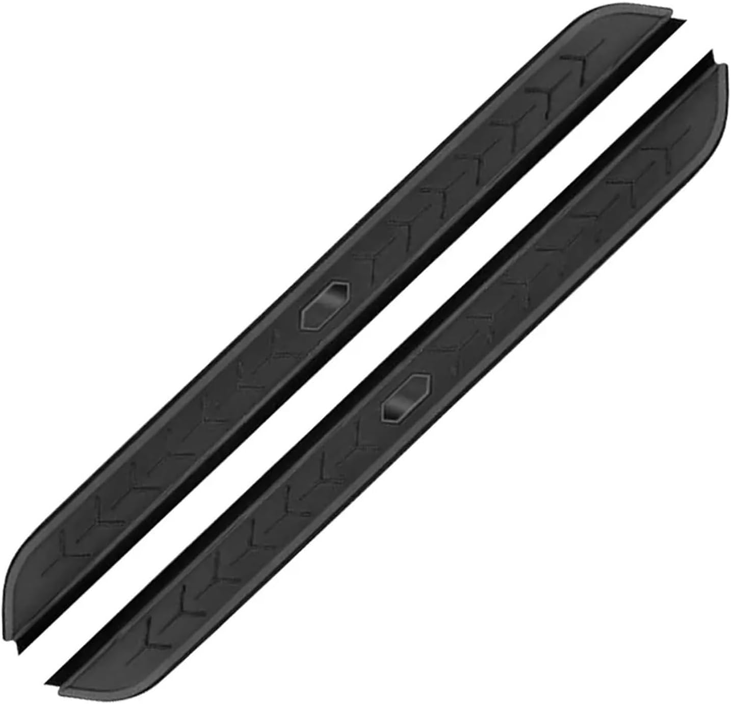 2PCS Compatible with Groove 2017-2024 Fixed Side Step Running Boards Bar Pedal