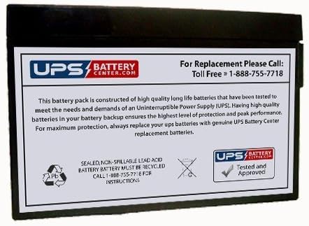 Powersonic PS-1221S - Batería de repuesto sellada de plomo ácido de 12 voltios y 2 amperios por hora con terminal de encendido rápido 0.187